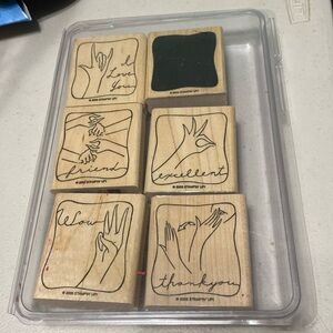 Stamping’ Up! ASL Stamps